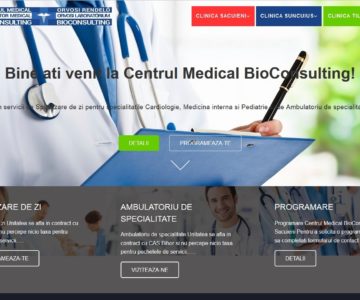 Bio-Consulting.ro – Site de prezentare Centru medical judetul Bihor