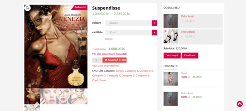 Design Online Store - magazin online la cheie WooCommerce Florentinailiescu.com